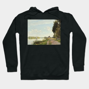 Argenteuil by Claude Monet Hoodie